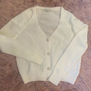 White Cardigan